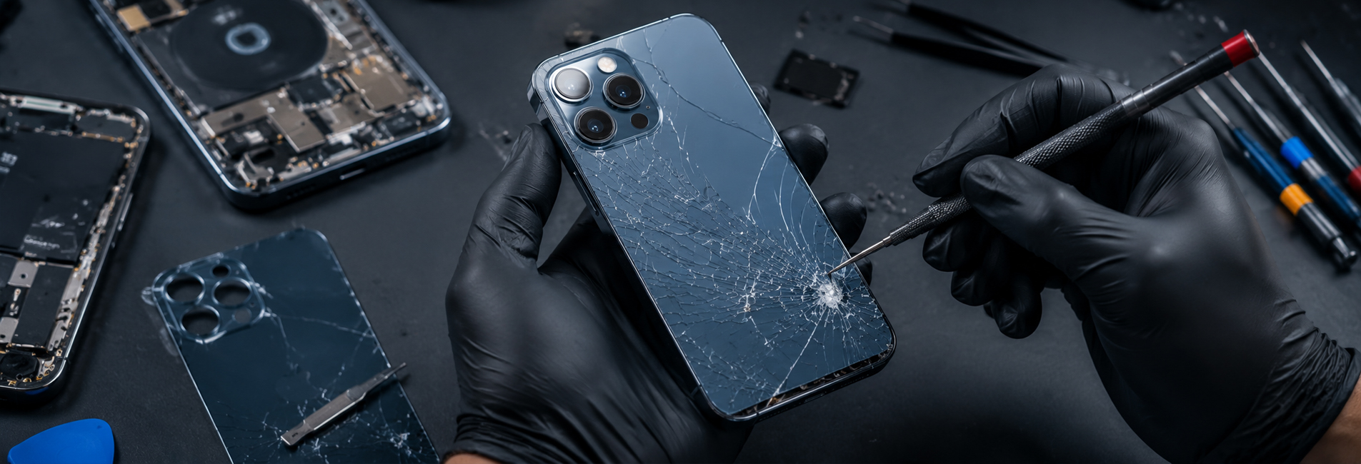 Phone Back Glass Replacement Repair or Leave It Cracked